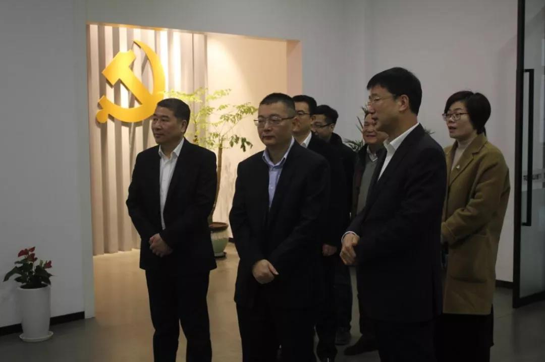 瑞安市委副書記、代市長秦肖來訪通力